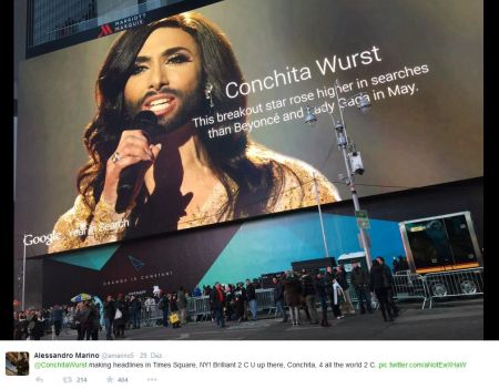 Der Times Square hat einen neuen Star