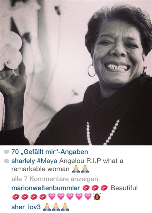 Maya Angelou Bild 14 Von 18 Star Spy
