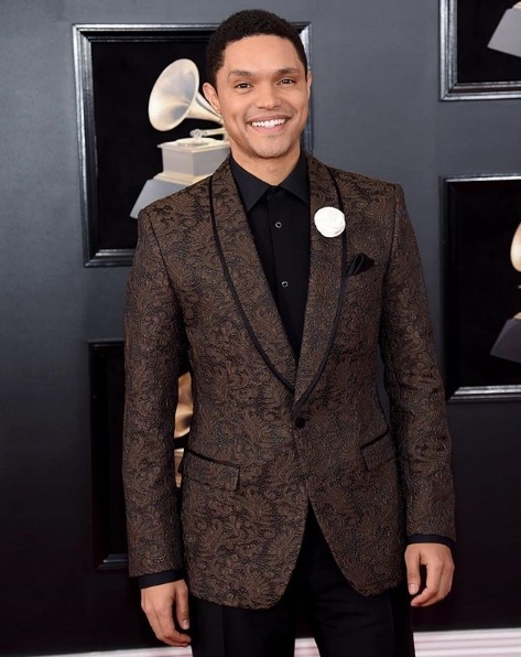 Trevor Noah suits up in Dolce Gabanna