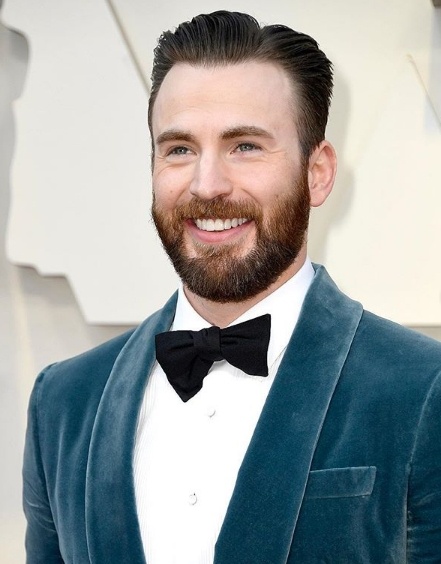 Chris Evans in Ferragamo