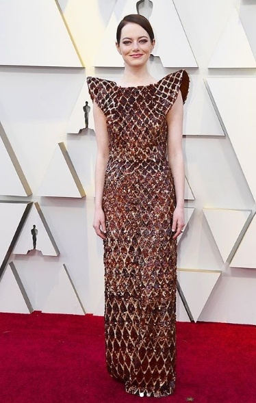 Emma Stone in Louis Vitton